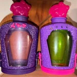 2 Monster High Potions Display Bottles
